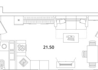 Продается квартира студия, 30 м2, Санкт-Петербург, Приморский район, Планерная улица, 99