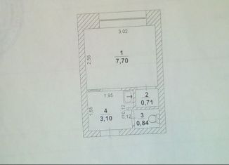 Продам 1-ком. квартиру, 13 м2, Ульяновск, улица Северный Венец, 10, Ленинский район