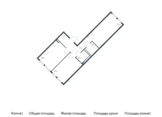 Продается двухкомнатная квартира, 57.4 м2, Москва, метро Пятницкое шоссе