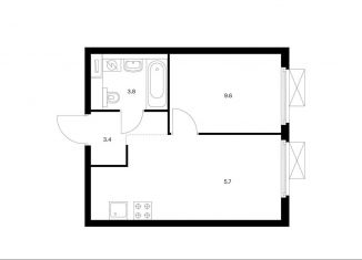 Продажа 2-комнатной квартиры, 32.9 м2, Москва, ЖК Люблинский Парк, Люблинская улица, 78к2