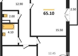 2-ком. квартира на продажу, 65.1 м2, Новосибирск, улица Королёва, 1Б, ЖК на Королёва