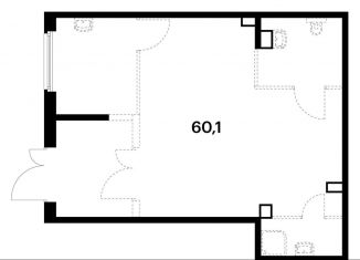 Продаю помещение свободного назначения, 60.1 м2, деревня Новое Девяткино, Главная улица, 10к1