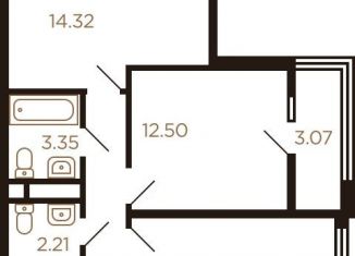 Продам 2-комнатную квартиру, 54.1 м2, Химки, улица Генерала Дьяконова, 15, ЖК Миниполис Рафинад