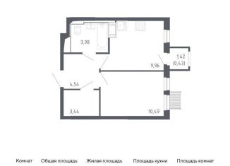 Продается 1-комнатная квартира, 32.4 м2, Москва, Молжаниновский район, Ленинградское шоссе, 229Ак1