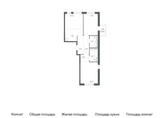 Продается 2-комнатная квартира, 62 м2, Тюменская область