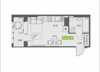 Продажа квартиры студии, 23.4 м2, Архангельск, Ломоносовский округ