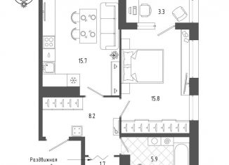 Продажа 1-комнатной квартиры, 49 м2, Санкт-Петербург, Измайловский бульвар, 11, ЖК Галактика