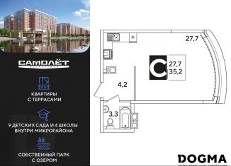 Продается квартира студия, 35.2 м2, Краснодар