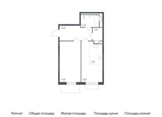 Продается однокомнатная квартира, 51.2 м2, посёлок Песочный