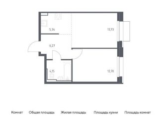 Продается однокомнатная квартира, 42.2 м2, Москва, метро Орехово