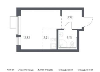 Продается квартира студия, 22.3 м2, посёлок Жилино-1, жилой комплекс Егорово Парк, к3.1, ЖК Егорово Парк