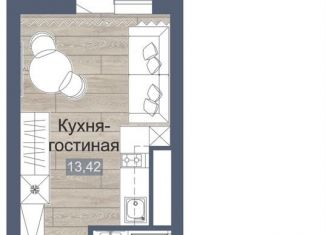 Продажа квартиры студии, 21.4 м2, Татарстан