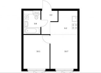 Продам 2-комнатную квартиру, 34.1 м2, Котельники