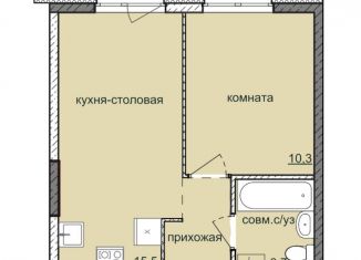 Продажа 1-комнатной квартиры, 32.5 м2, Ижевск