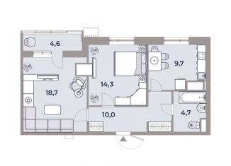 Продажа 2-ком. квартиры, 56 м2, Москва, проезд Воскресенские Ворота, метро Охотный Ряд