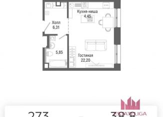 Продаю однокомнатную квартиру, 40 м2, Москва, Ильменский проезд, 14к3, ЖК Селигер Сити