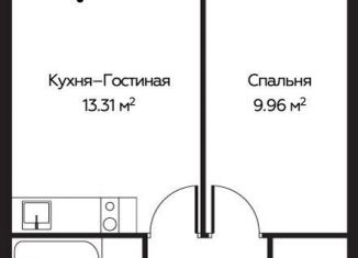 Продается двухкомнатная квартира, 37.8 м2, Москва, Пятницкое шоссе, 58, ЖК Перец