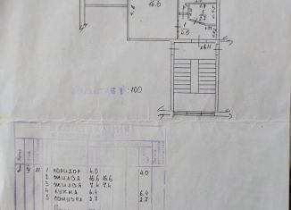 Продажа 2-комнатной квартиры, 37.7 м2, Сергач, улица 60 лет Октября, 1