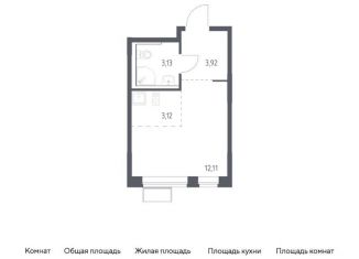 Продам квартиру студию, 22.3 м2, городской округ Красногорск