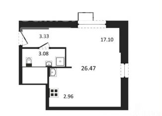 Продается 1-комнатная квартира, 26.5 м2, Московская область, жилой комплекс Спутник, к13