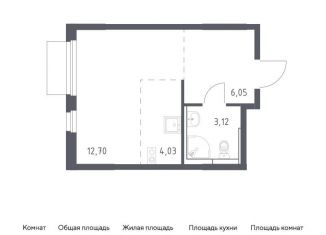 Продается квартира студия, 25.9 м2, Московская область, жилой комплекс Мытищи Парк, к5