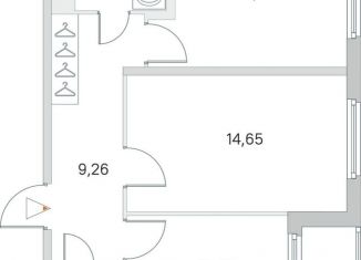 Продам двухкомнатную квартиру, 53.7 м2, Ленинградская область