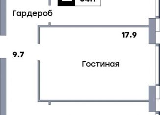 Продам двухкомнатную квартиру, 64.1 м2, Самара, метро Российская