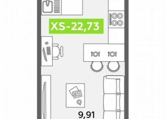 Продается квартира студия, 22.7 м2, городской посёлок Янино-1