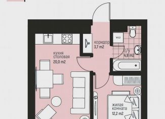 Продам 1-комнатную квартиру, 40.3 м2, Нижний Новгород, улица Коминтерна, 60, метро Буревестник