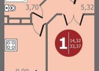 Сдам в аренду 1-ком. квартиру, 34 м2, Пермь, Цимлянская улица, 19Б