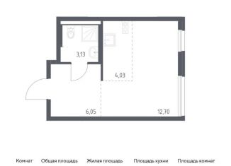 Продается квартира студия, 25.9 м2, поселение Кокошкино, жилой комплекс Новое Внуково, к28