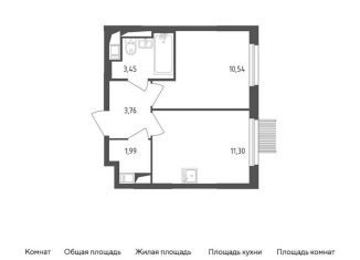 Продажа 1-комнатной квартиры, 31 м2, Московская область, 1-й Стрелковый переулок, 1