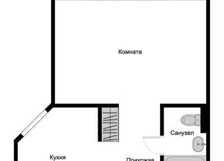 1-комнатная квартира на продажу, 39.9 м2, Москва, 3-й Крутицкий переулок, 13, метро Крестьянская застава