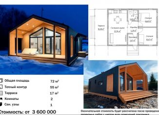 Дом на продажу, 72 м2, Раменское, Комсомольская площадь