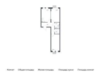 Продаю 2-комнатную квартиру, 57 м2, деревня Путилково