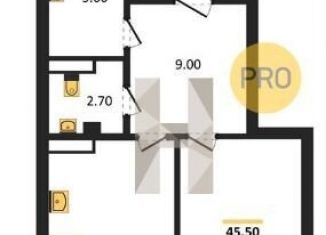 Продаю однокомнатную квартиру, 45.5 м2, Пензенская область, жилой комплекс Квартал 55, кА4