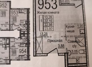 Квартира на продажу студия, 22.4 м2, Балашиха, улица Яганова, 9, ЖК Пехра