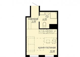 Квартира на продажу студия, 22.5 м2, Санкт-Петербург, Выборгский район