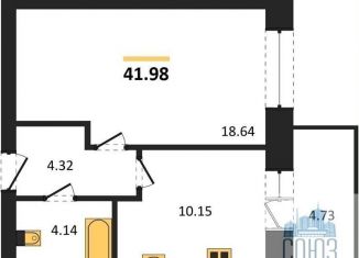 Продаю 1-комнатную квартиру, 42 м2, Богучар