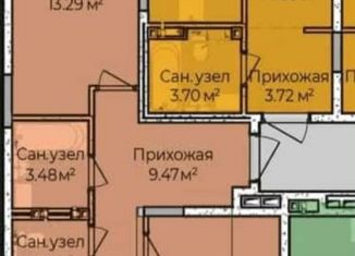Продажа 2-комнатной квартиры, 60 м2, село Завьялово, улица Чкалова, 3
