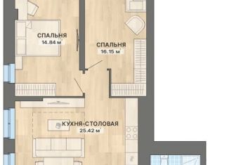 Продаю 3-комнатную квартиру, 88.8 м2, Екатеринбург, метро Чкаловская