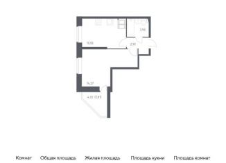 Продам однокомнатную квартиру, 32.9 м2, Санкт-Петербург, Славянская улица, 8, метро Рыбацкое