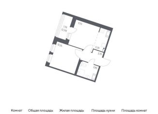 Продам однокомнатную квартиру, 32.6 м2, посёлок Песочный