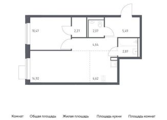 Продается 1-ком. квартира, 49.4 м2, Москва