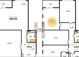 Продается 5-ком. квартира, 190 м2, Воронеж, Московский проспект, 132