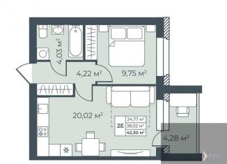 Продается 1-ком. квартира, 42.3 м2, Павловск