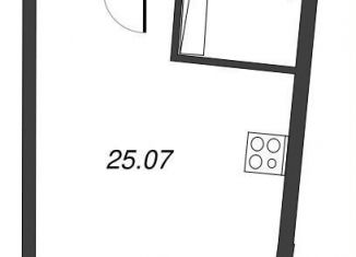 Продажа квартиры студии, 28 м2, Мурино