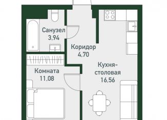 Продам 2-комнатную квартиру, 36.4 м2, Челябинская область