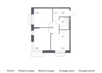 Продается 2-ком. квартира, 48.1 м2, Московская область