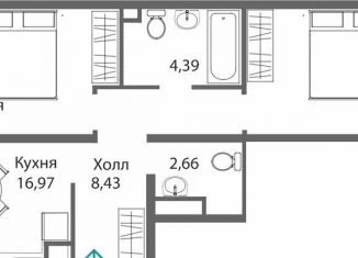 Продаю 2-комнатную квартиру, 62 м2, Симферополь